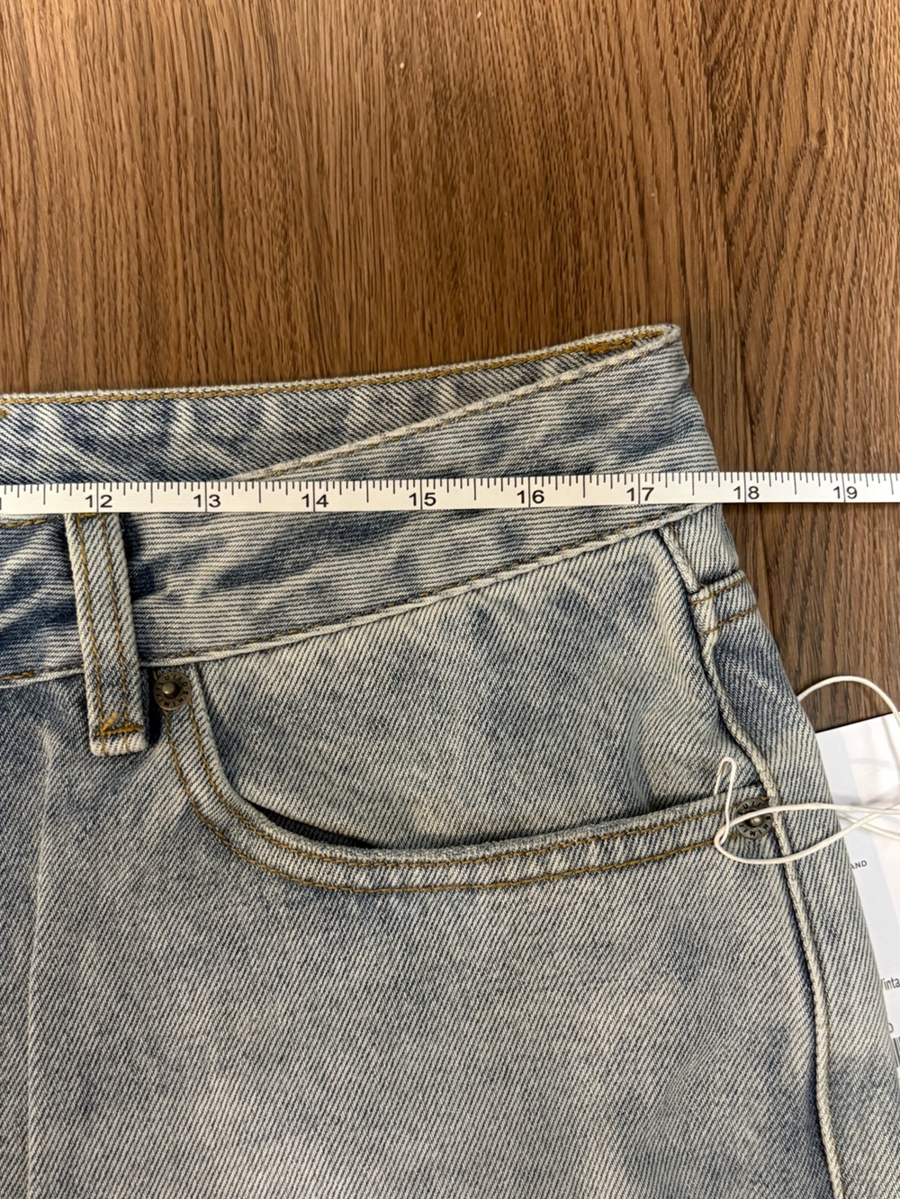 NWT I love ugly high rise jeans - light wash - straight leg - Picture 8 of 12